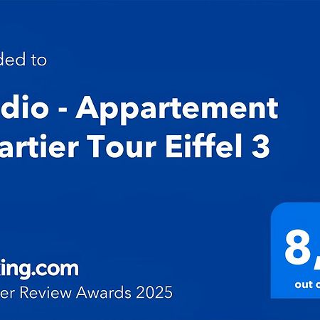 Studio - Appartement Quartier Tour Eiffel 3 Free Netflix ปารีส ภายนอก รูปภาพ